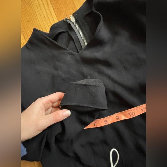 40s Vintage Rayon Peplum Dress - Picture 6 of 8